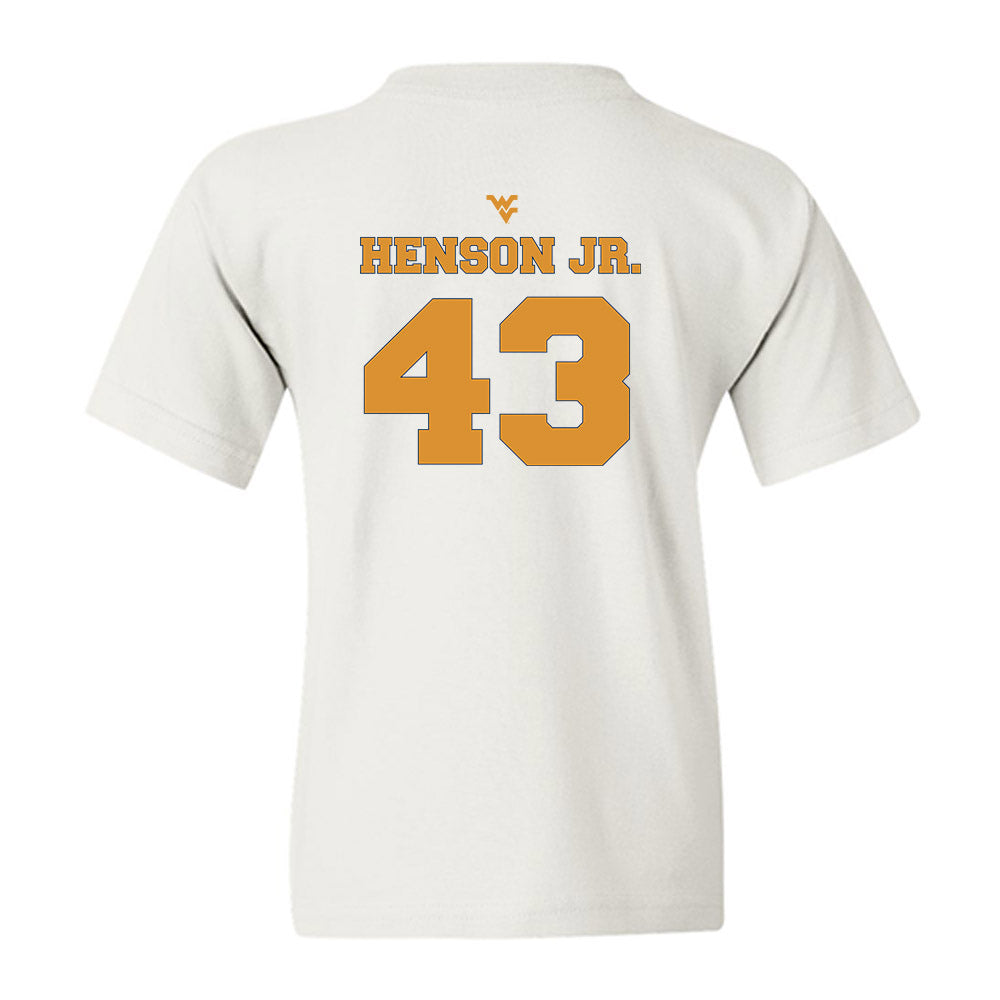 West Virginia - NCAA Football : Kj Henson Jr. - Generic Sports Shersey Youth T-Shirt-1