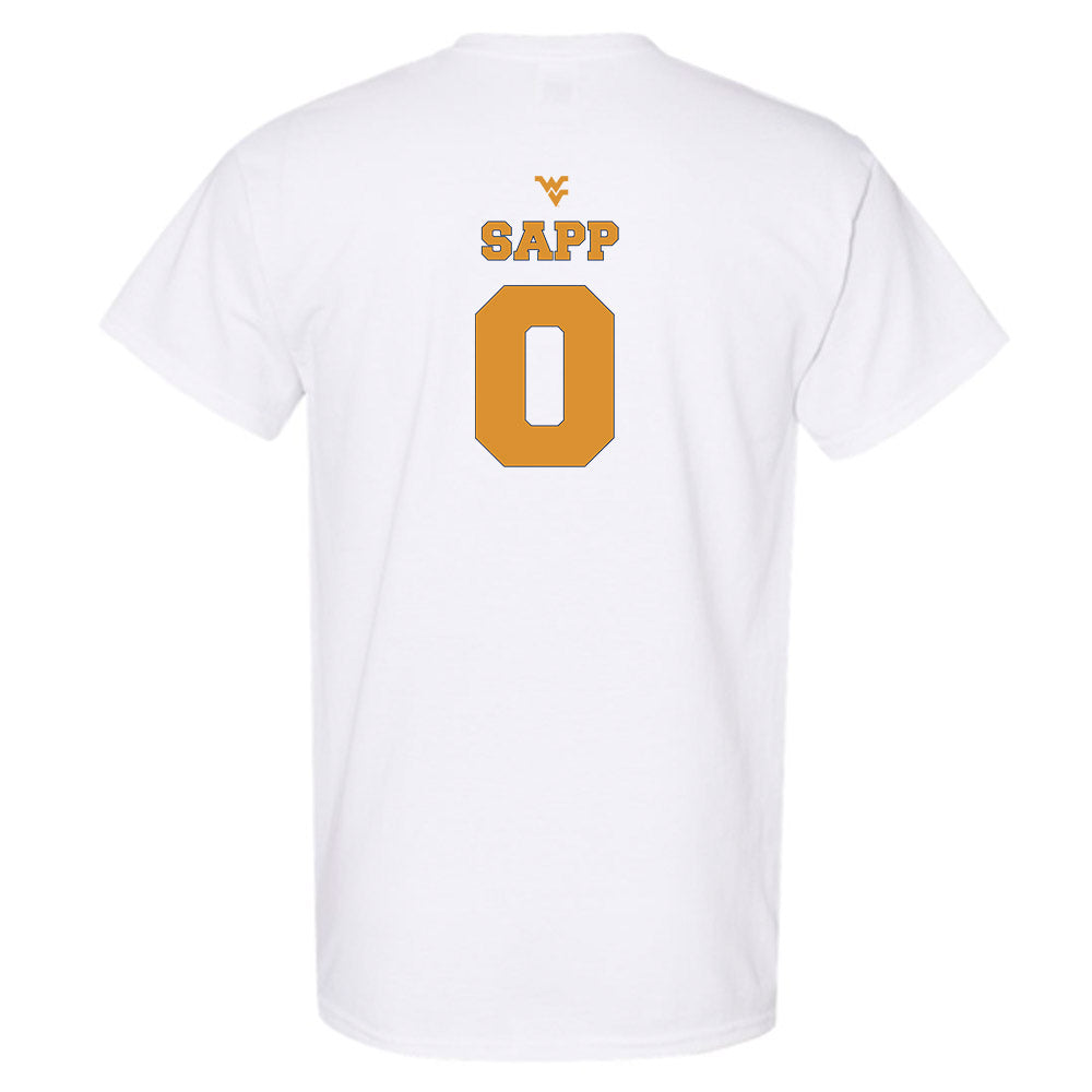 West Virginia - NCAA Football : Josh Sapp - Generic Sports Shersey T-Shirt-1