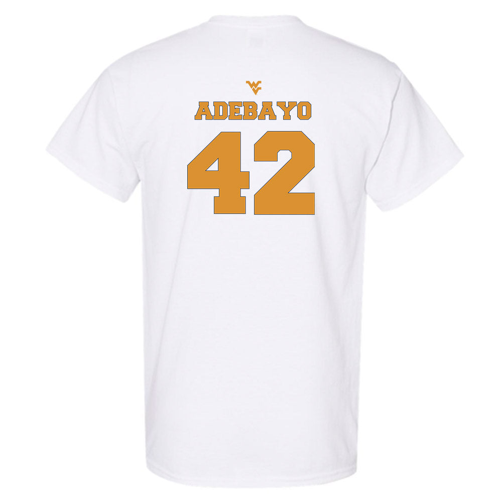 West Virginia - NCAA Football : Alex Adebayo - Generic Sports Shersey T-Shirt-1
