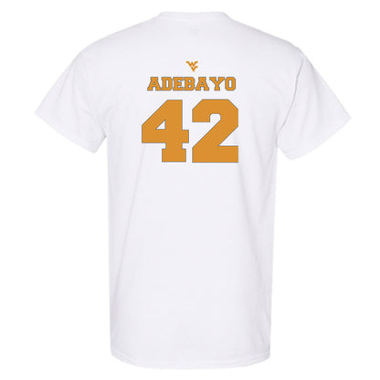 West Virginia - NCAA Football : Alex Adebayo - Generic Sports Shersey T-Shirt-1