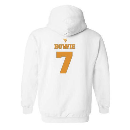 West Virginia - NCAA Football : Jarod Bowie - Generic Sports Shersey Hooded Sweatshirt-1