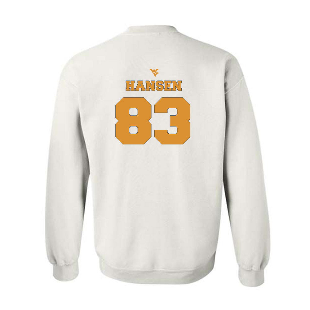 West Virginia - NCAA Football : Bryan Hansen - Generic Sports Shersey Crewneck Sweatshirt-1