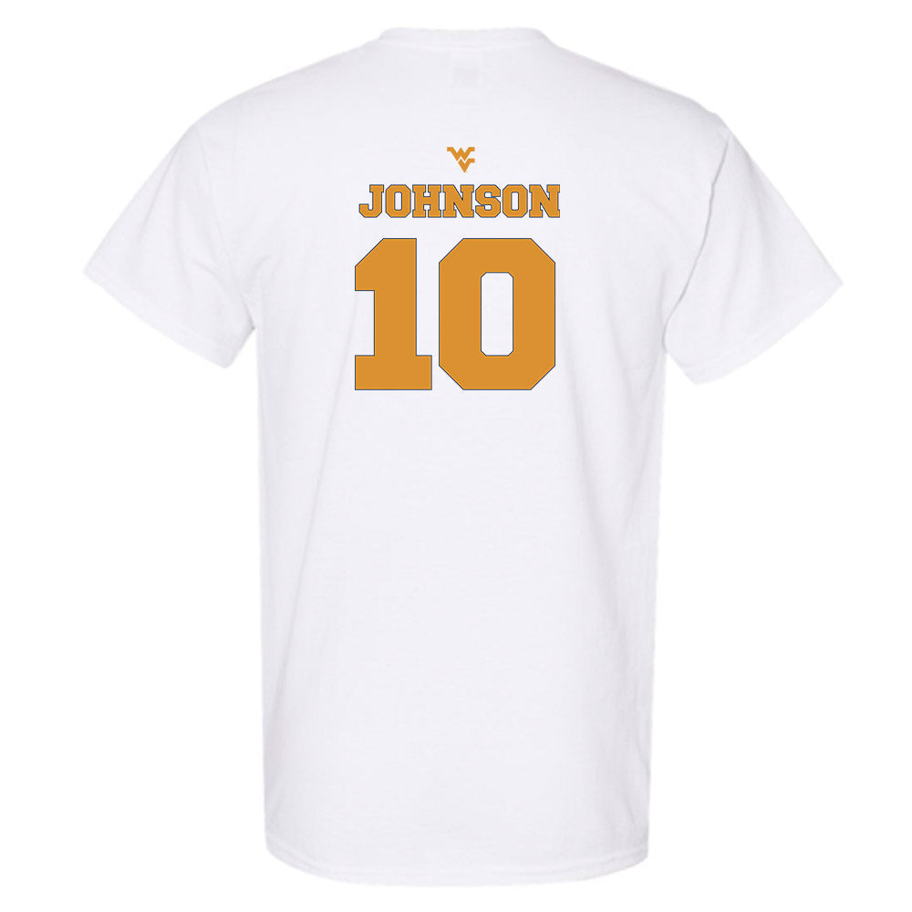 West Virginia - NCAA Football : Jeremiah Johnson - Generic Sports Shersey T-Shirt-1