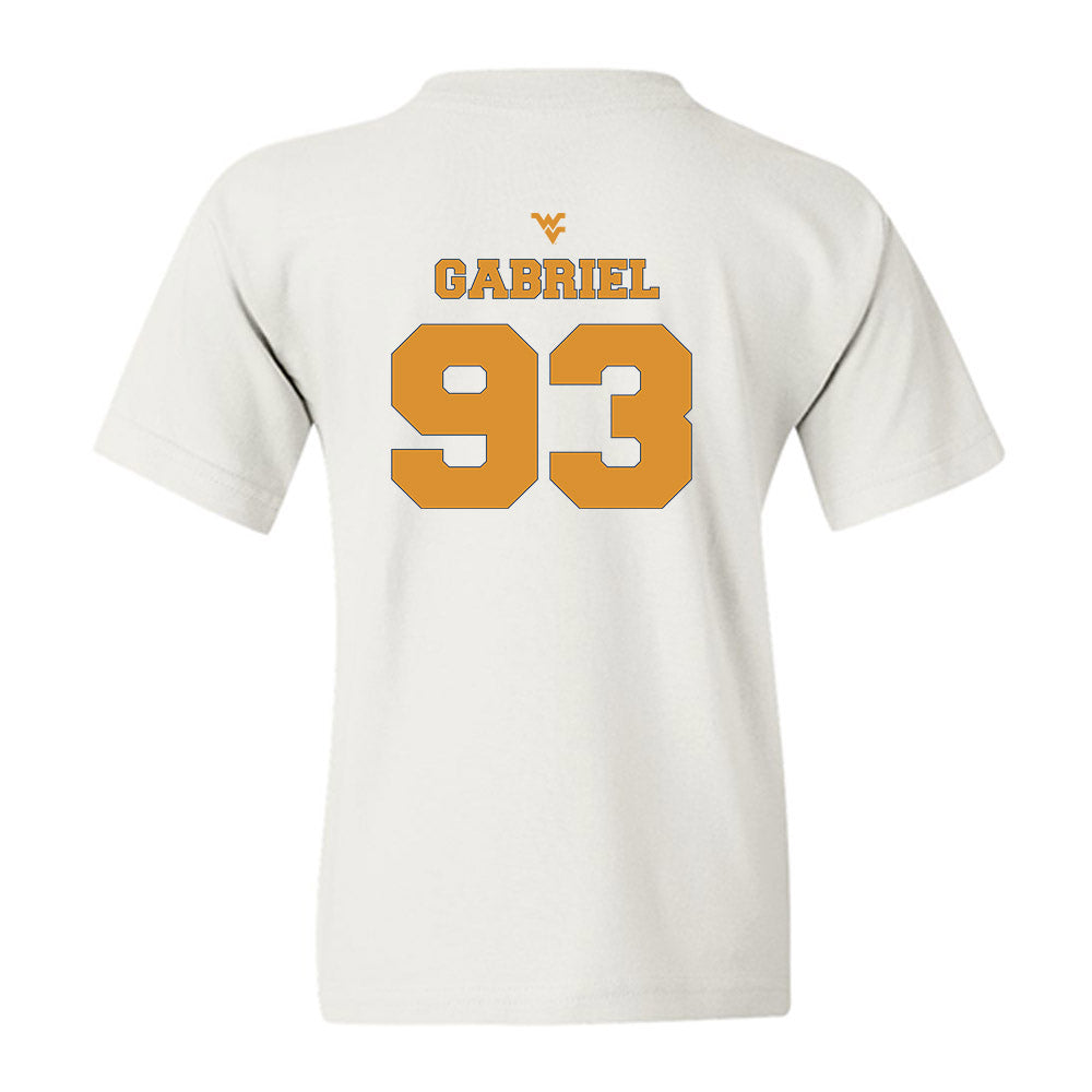 West Virginia - NCAA Football : Nate Gabriel - Generic Sports Shersey Youth T-Shirt-1