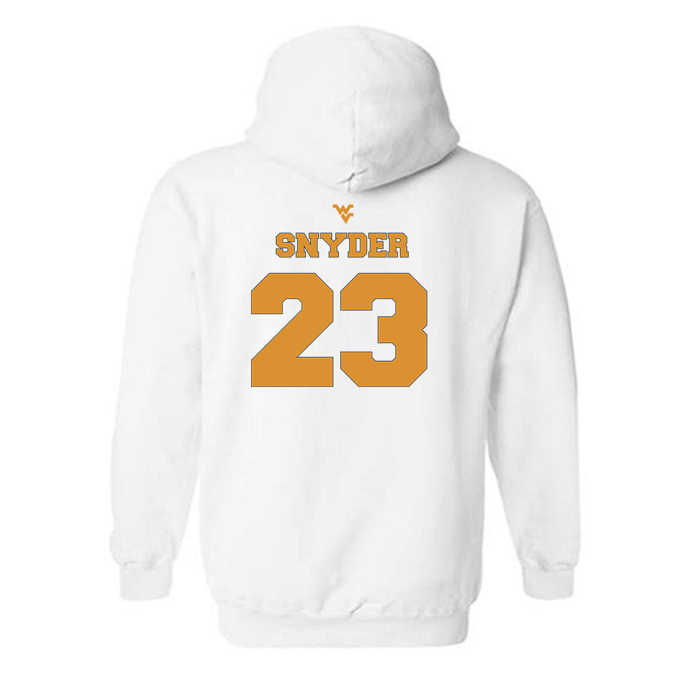 West Virginia - NCAA Football : Emory Snyder - Generic Sports Shersey Hooded Sweatshirt-1