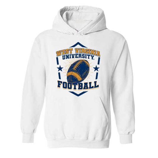 West Virginia - NCAA Football : Isaiah Patterson - Generic Sports Shersey Hooded Sweatshirt-0