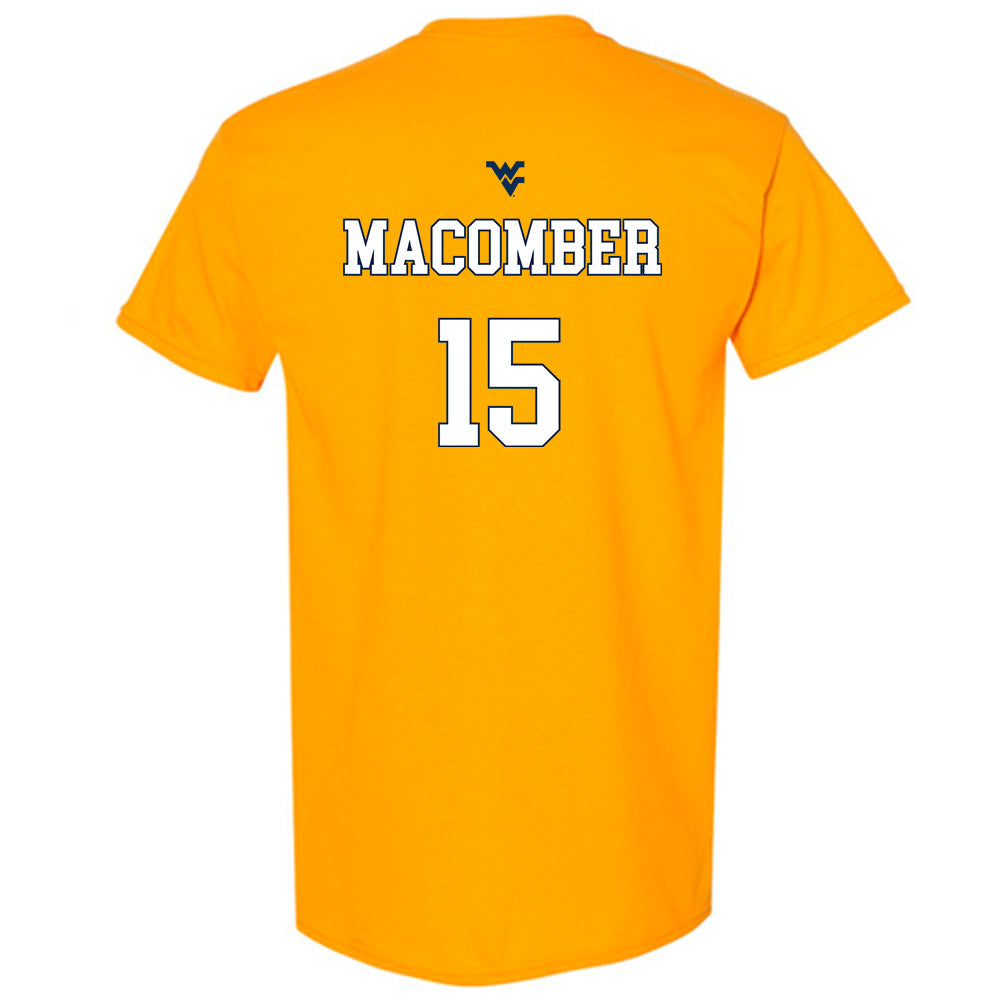 West Virginia - NCAA Men's Soccer : Brayden Macomber - T-Shirt-1