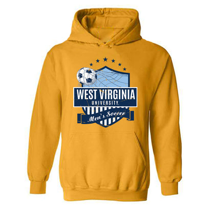 West Virginia - NCAA Men's Soccer : Thomas Bowe - Hooded Sweatshirt-0