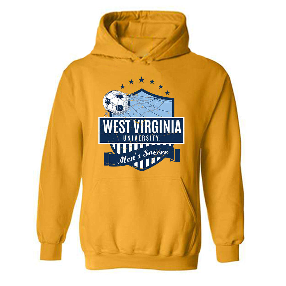West Virginia - NCAA Men's Soccer : Tyler Bush - Hooded Sweatshirt-0