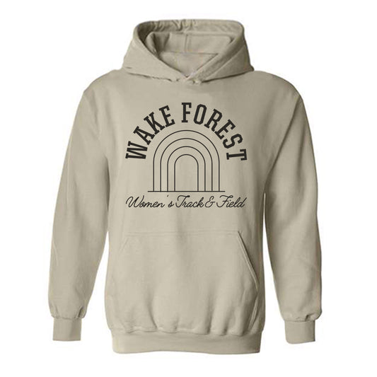 Wake Forest - NCAA Women's Track & Field : Seren Rodgers - Generic Sports Shersey Hooded Sweatshirt-0