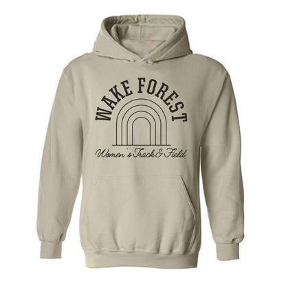 Wake Forest - NCAA Women's Track & Field : Julia Pinter - Generic Sports Shersey Hooded Sweatshirt-0