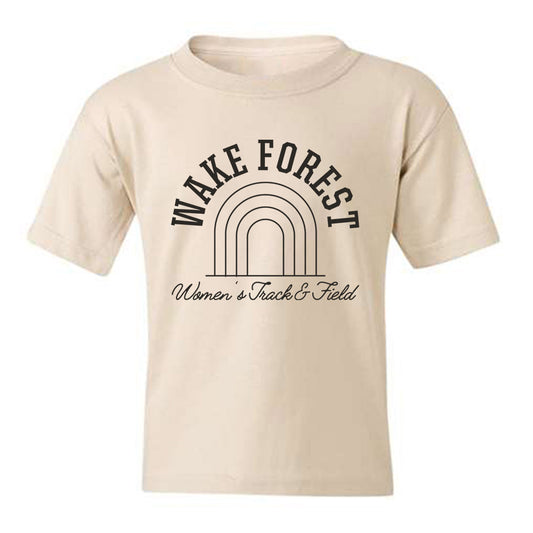 Wake Forest - NCAA Men's Track & Field : Stuart Terrill - Generic Sports Shersey Youth T-Shirt-0