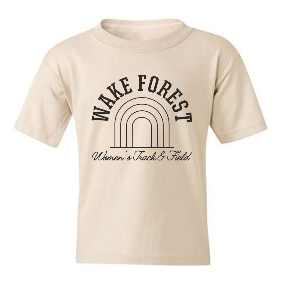 Wake Forest - NCAA Women's Track & Field : Julia Aere - Generic Sports Shersey Youth T-Shirt-0