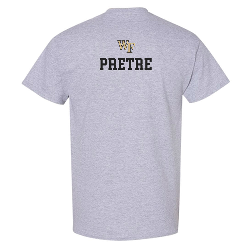 Wake Forest - NCAA Men's Track & Field : Landon Pretre - Generic Sports Shersey T-Shirt-1