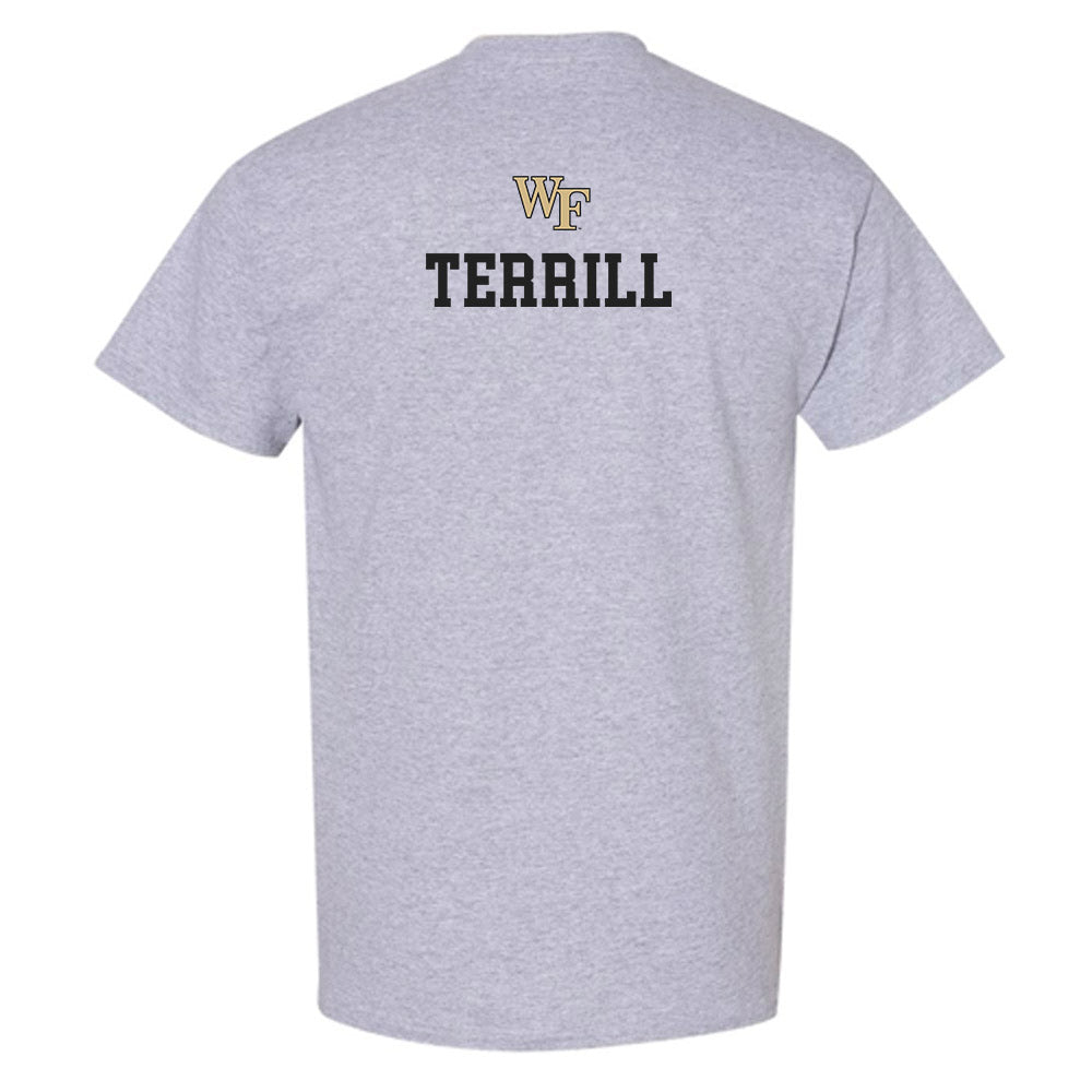 Wake Forest - NCAA Men's Track & Field : Stuart Terrill - Generic Sports Shersey T-Shirt-1