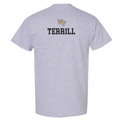 Wake Forest - NCAA Men's Track & Field : Stuart Terrill - Generic Sports Shersey T-Shirt-1