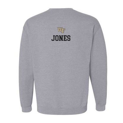 Wake Forest - NCAA Men's Track & Field : Hunter Jones - Generic Sports Shersey Crewneck Sweatshirt-1