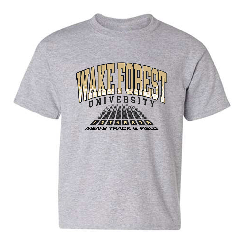Wake Forest - NCAA Men's Track & Field : Stuart Terrill - Generic Sports Shersey Youth T-Shirt-0