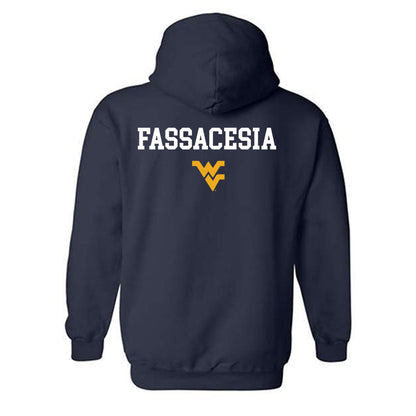 West Virginia - NCAA Women's Rowing : Giada Fassacesia - Generic Sports Shersey Hooded Sweatshirt-1