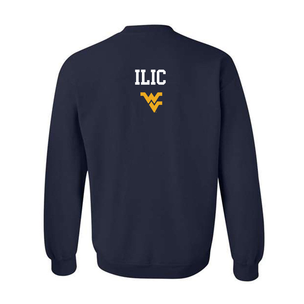 West Virginia - NCAA Women's Rowing : Una Ilic - Generic Sports Shersey Crewneck Sweatshirt-1