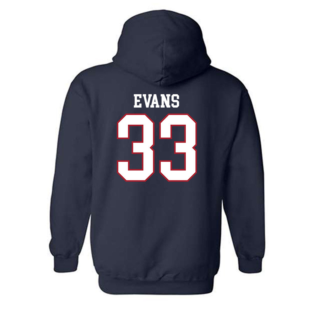 Liberty - NCAA Baseball : Jackson Evans - Sports Shersey Hooded Sweatshirt-1