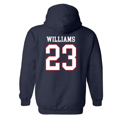 Liberty - NCAA Baseball : Kaleb Williams - Sports Shersey Hooded Sweatshirt-1