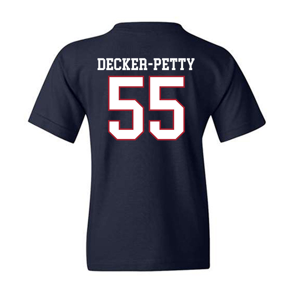 Liberty - NCAA Baseball : Aydan Decker-Petty - Sports Shersey Youth T-Shirt-1