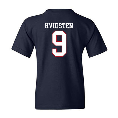 Liberty - NCAA Baseball : Kyle Hvidsten - Sports Shersey Youth T-Shirt-1