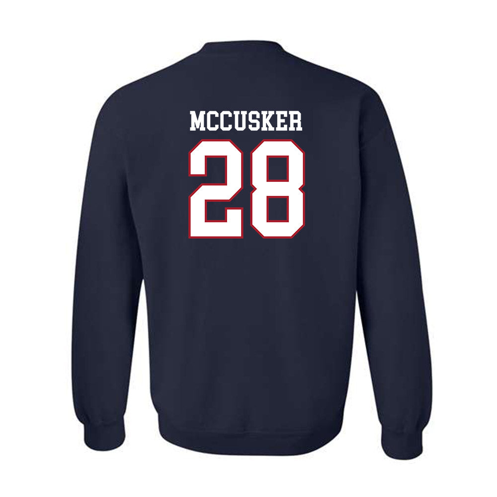 Liberty - NCAA Baseball : Joshua Mccusker - Sports Shersey Crewneck Sweatshirt-1
