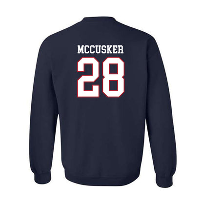 Liberty - NCAA Baseball : Joshua Mccusker - Sports Shersey Crewneck Sweatshirt-1
