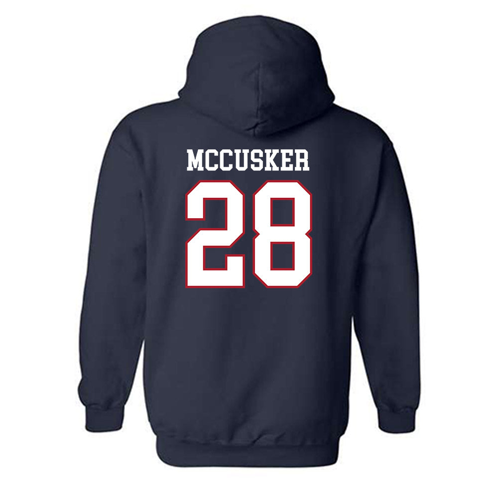 Liberty - NCAA Baseball : Joshua Mccusker - Sports Shersey Hooded Sweatshirt-1