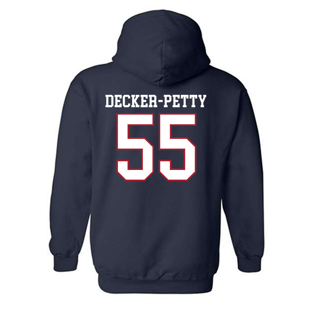 Liberty - NCAA Baseball : Aydan Decker-Petty - Sports Shersey Hooded Sweatshirt-1