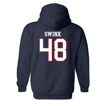 Liberty - NCAA Baseball : Josh Swink - Sports Shersey Hooded Sweatshirt