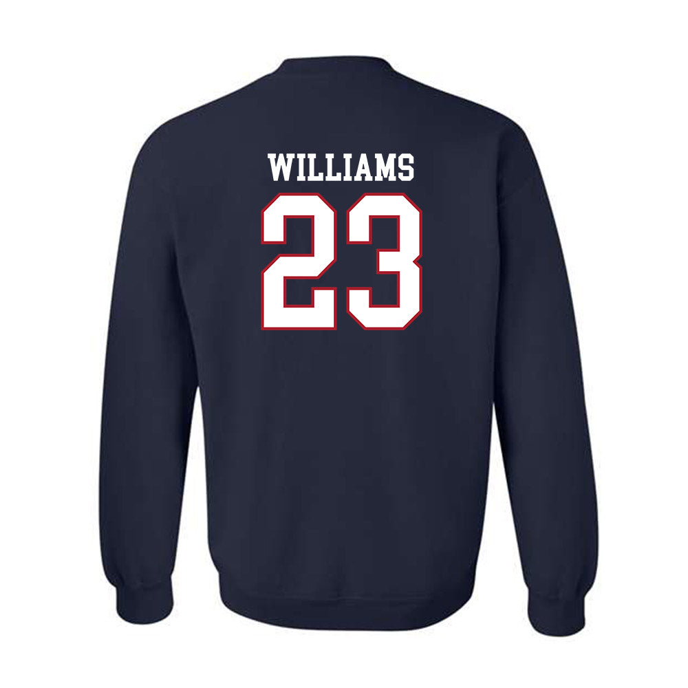 Liberty - NCAA Baseball : Kaleb Williams - Sports Shersey Crewneck Sweatshirt-1
