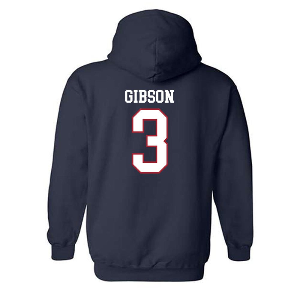 Liberty - NCAA Baseball : Riley Gibson - Sports Shersey Hooded Sweatshirt-1