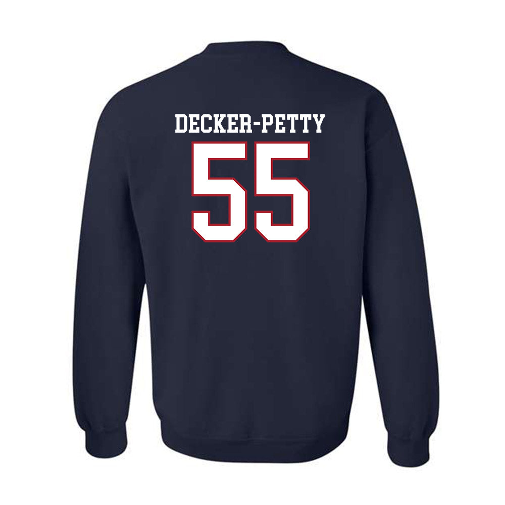 Liberty - NCAA Baseball : Aydan Decker-Petty - Sports Shersey Crewneck Sweatshirt-1