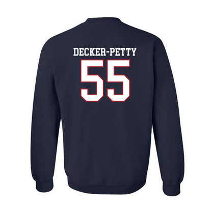 Liberty - NCAA Baseball : Aydan Decker-Petty - Sports Shersey Crewneck Sweatshirt-1