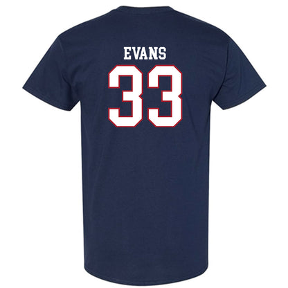 Liberty - NCAA Baseball : Jackson Evans - Sports Shersey T-Shirt-1
