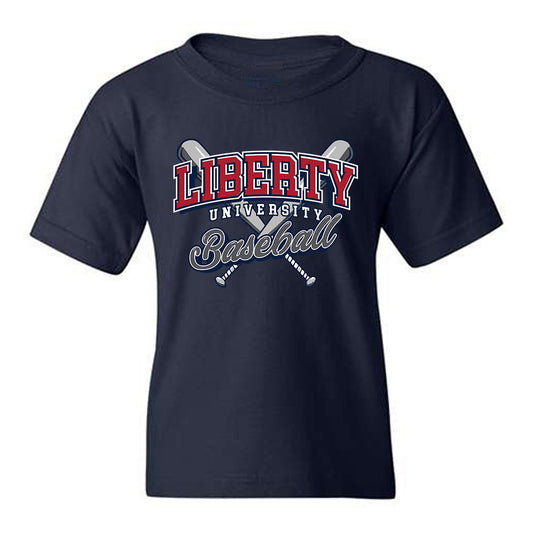 Liberty - NCAA Baseball : Jaedan Carter - Sports Shersey Youth T-Shirt-0
