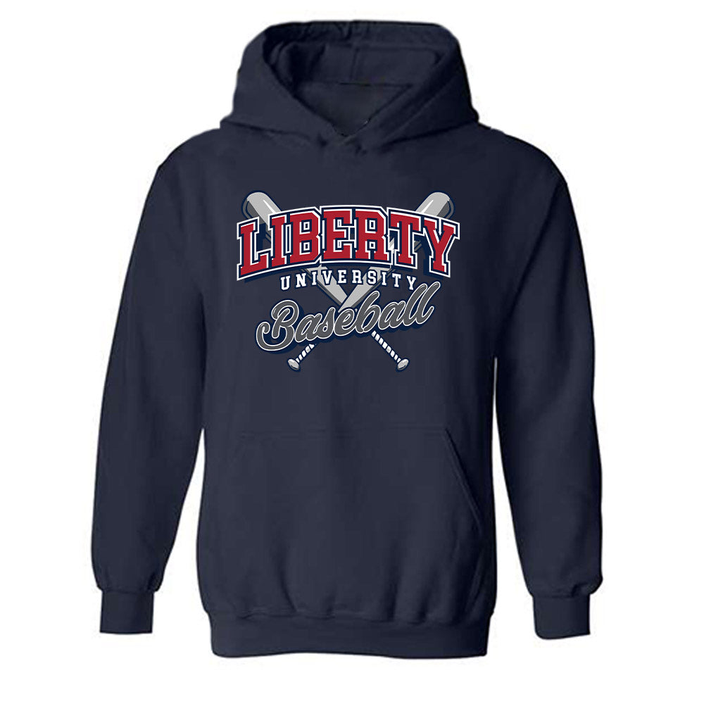 Liberty - NCAA Baseball : Jaedan Carter - Sports Shersey Hooded Sweatshirt-0