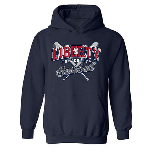Liberty - NCAA Baseball : Jaedan Carter - Sports Shersey Hooded Sweatshirt-0