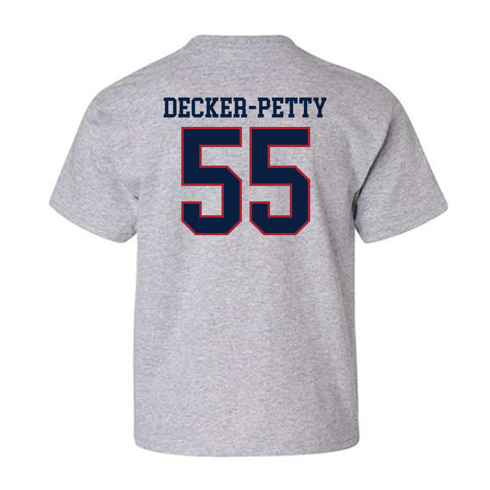 Liberty - NCAA Baseball : Aydan Decker-Petty - Sports Shersey Youth T-Shirt-1