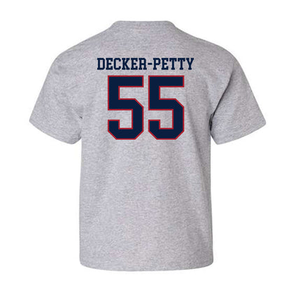 Liberty - NCAA Baseball : Aydan Decker-Petty - Sports Shersey Youth T-Shirt-1