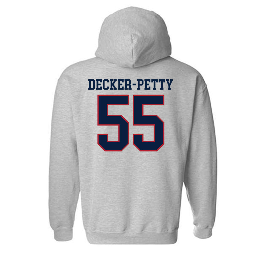 Liberty - NCAA Baseball : Aydan Decker-Petty - Sports Shersey Hooded Sweatshirt-1