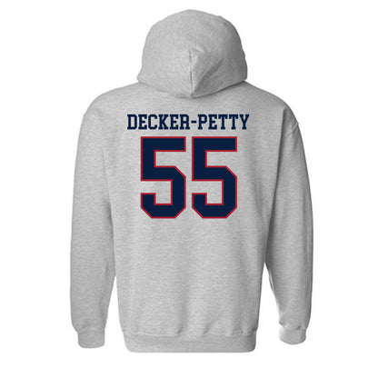 Liberty - NCAA Baseball : Aydan Decker-Petty - Sports Shersey Hooded Sweatshirt-1