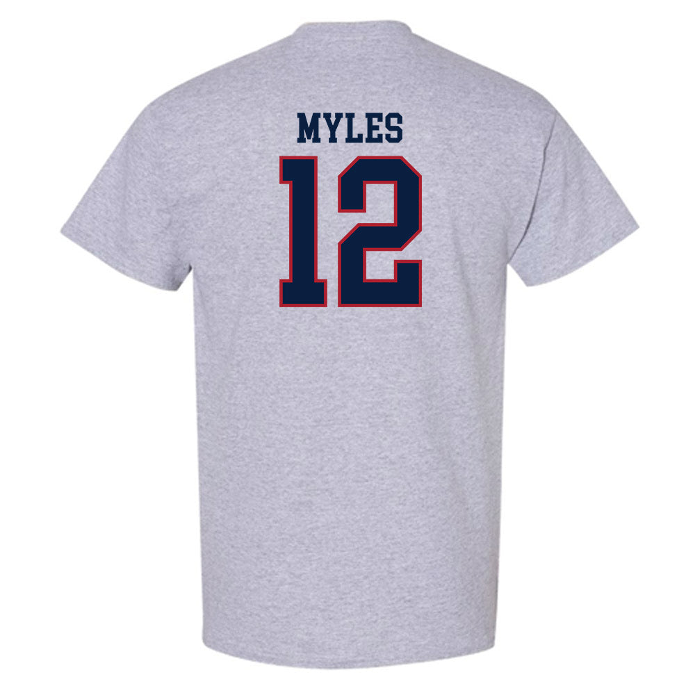 Liberty - NCAA Baseball : Xavier Myles - Sports Shersey T-Shirt-1