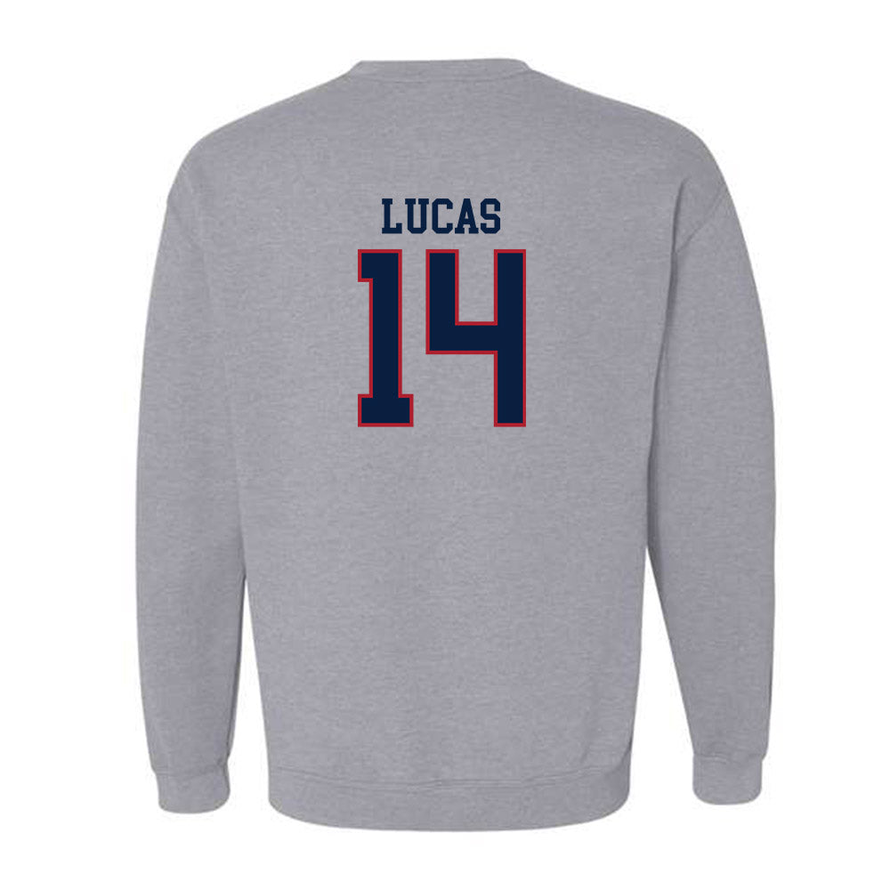 Liberty - NCAA Baseball : Jaxon Lucas - Sports Shersey Crewneck Sweatshirt-1