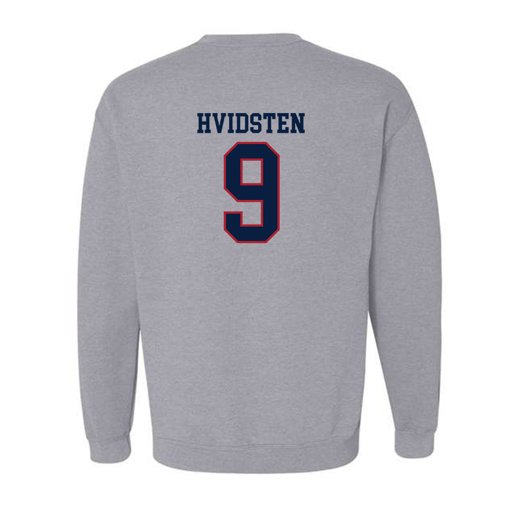 Liberty - NCAA Baseball : Kyle Hvidsten - Sports Shersey Crewneck Sweatshirt-1