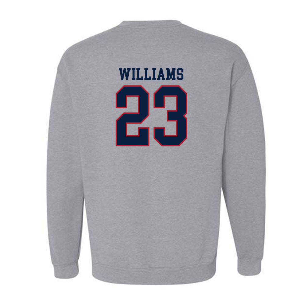 Liberty - NCAA Baseball : Kaleb Williams - Sports Shersey Crewneck Sweatshirt-1