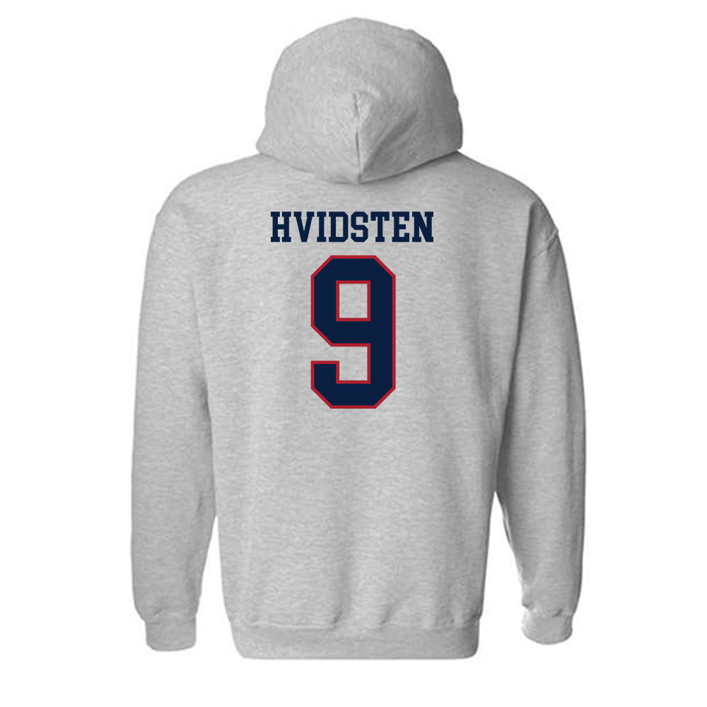 Liberty - NCAA Baseball : Kyle Hvidsten - Sports Shersey Hooded Sweatshirt-1